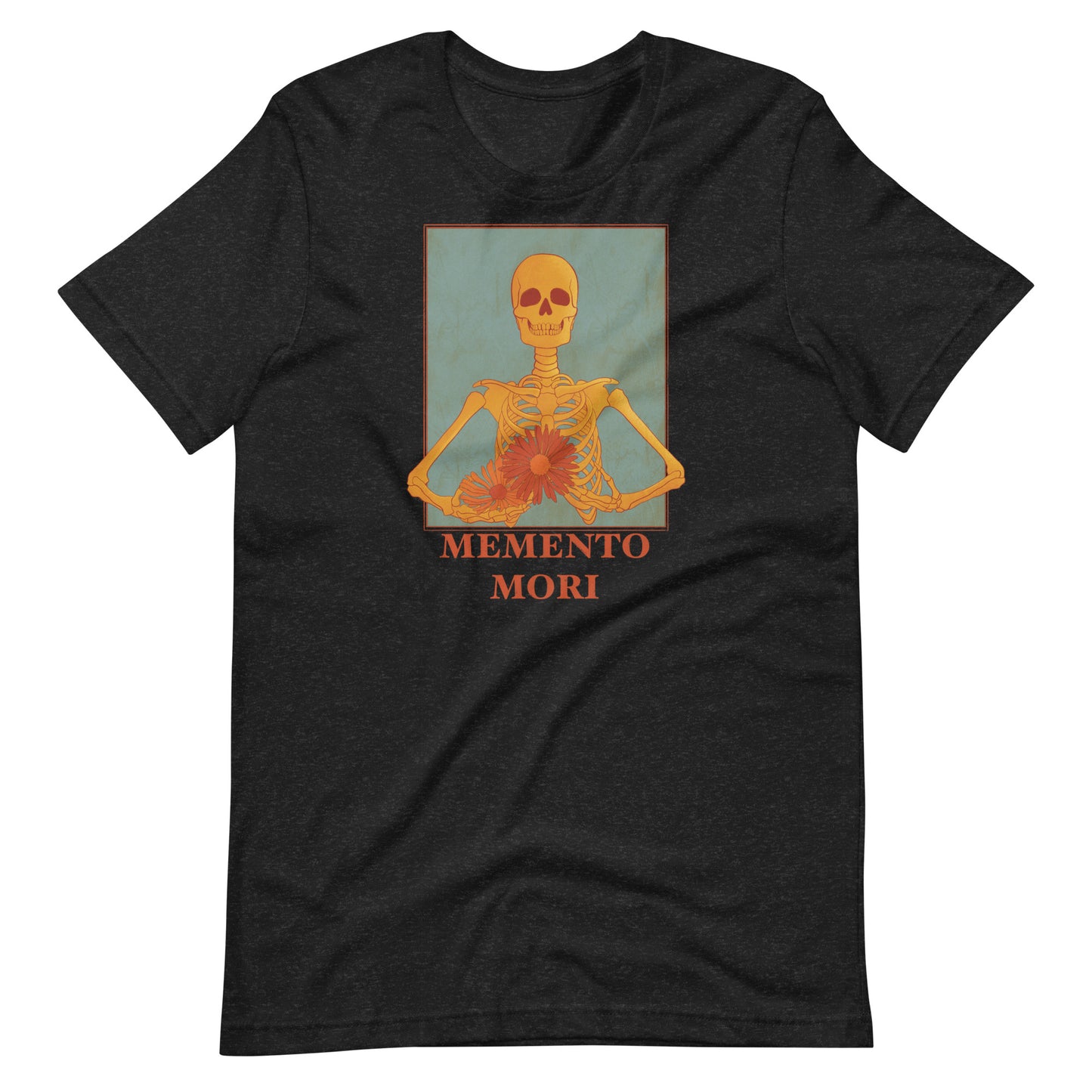 Skeleton Reflection Tee: Embrace Life with Memento Mori