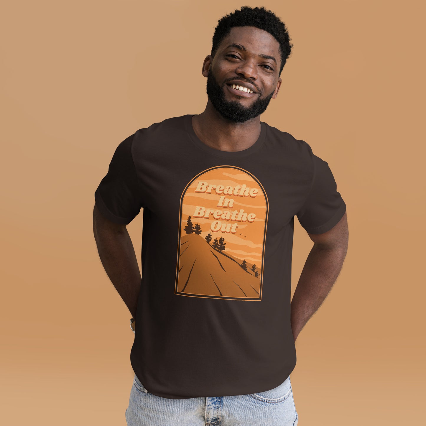 Breathe In Breathe Out  Unisex t-shirt