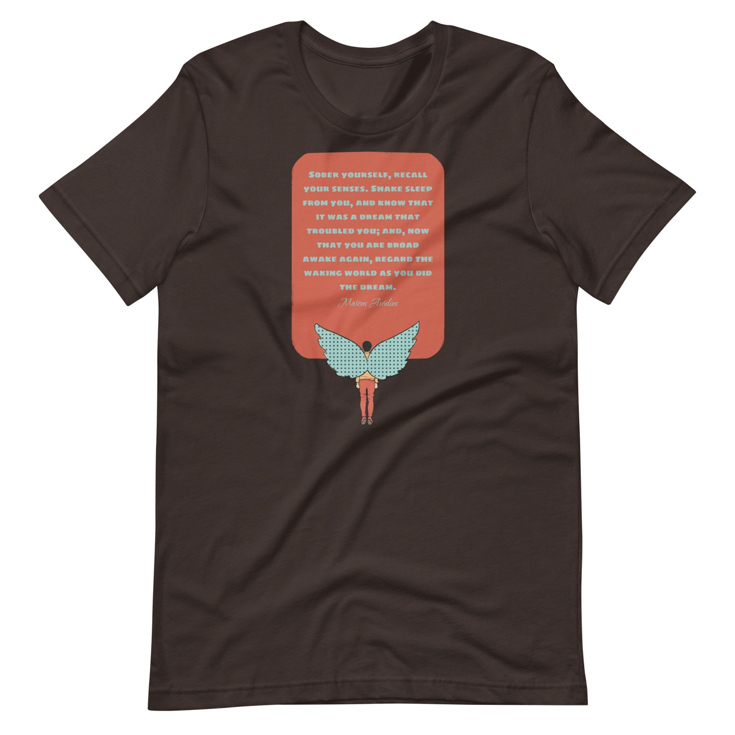 Marcus Aurelius Awakening Tee: Dream Perspective  Unisex t-shirt