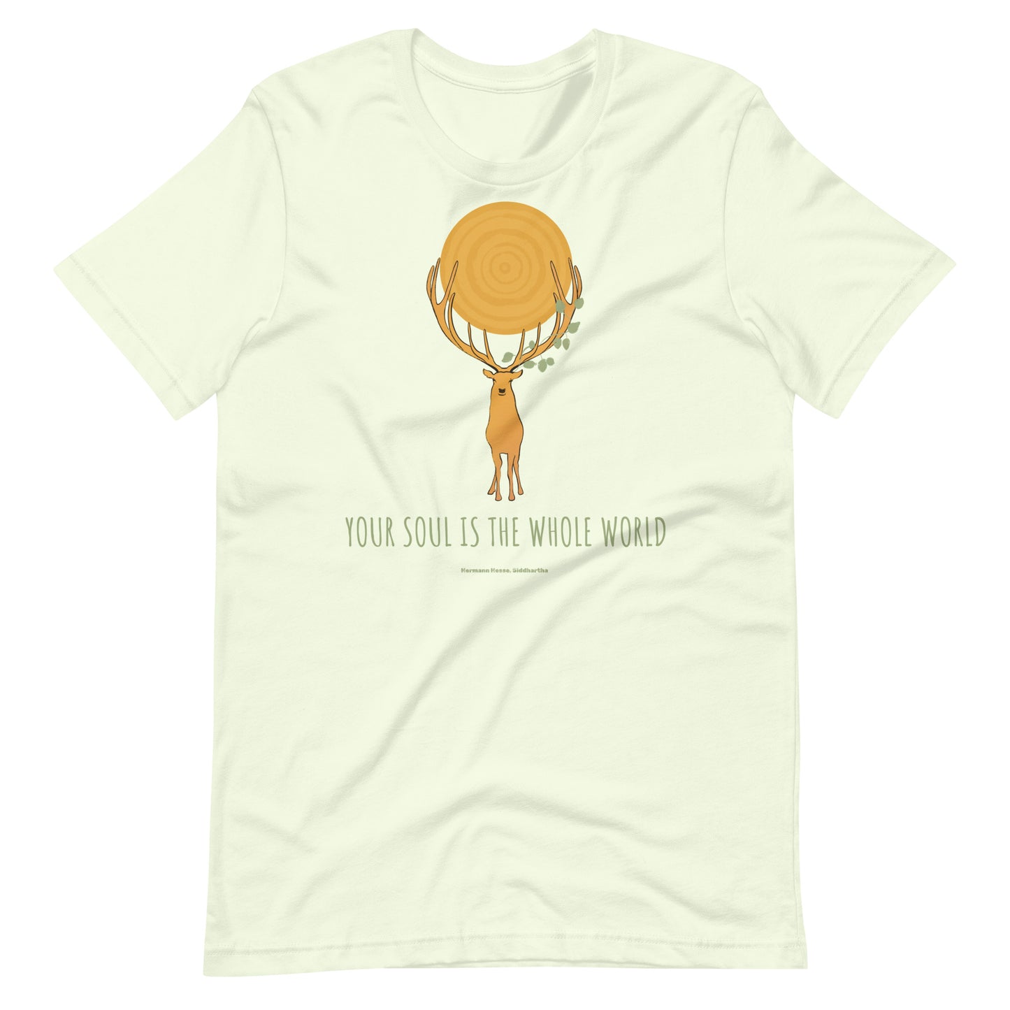 Your Soul, Your World - Hermann Hesse Inspired Unisex t-shirt