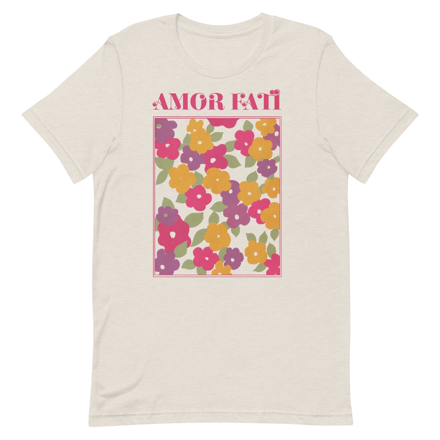 Amor Fati Floral T-shirt