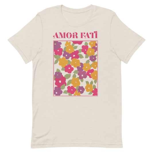 Amor Fati Floral T-shirt