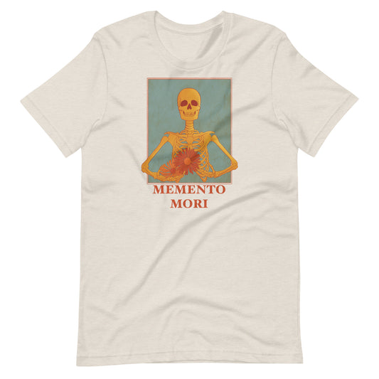 Skeleton Reflection Tee: Embrace Life with Memento Mori