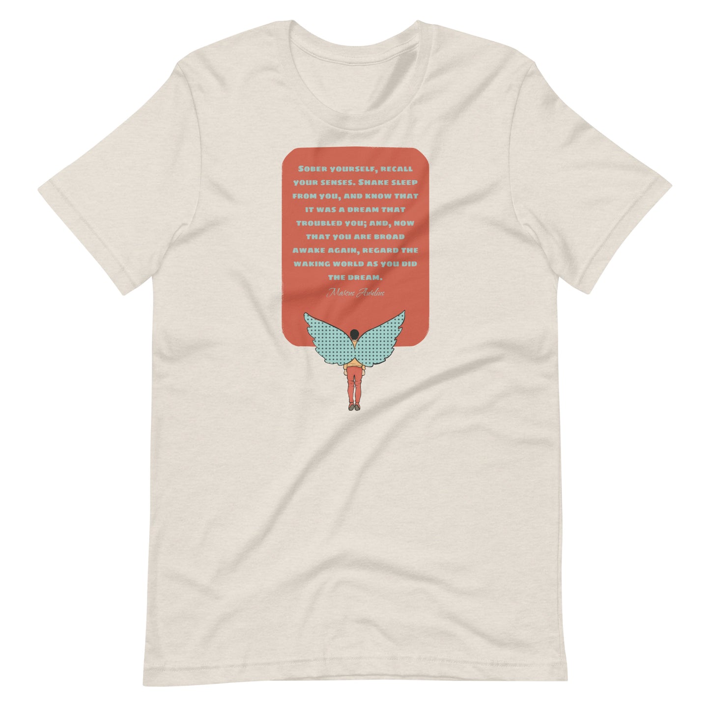 Marcus Aurelius Awakening Tee: Dream Perspective  Unisex t-shirt