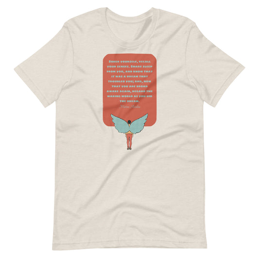 Marcus Aurelius Awakening Tee: Dream Perspective  Unisex t-shirt