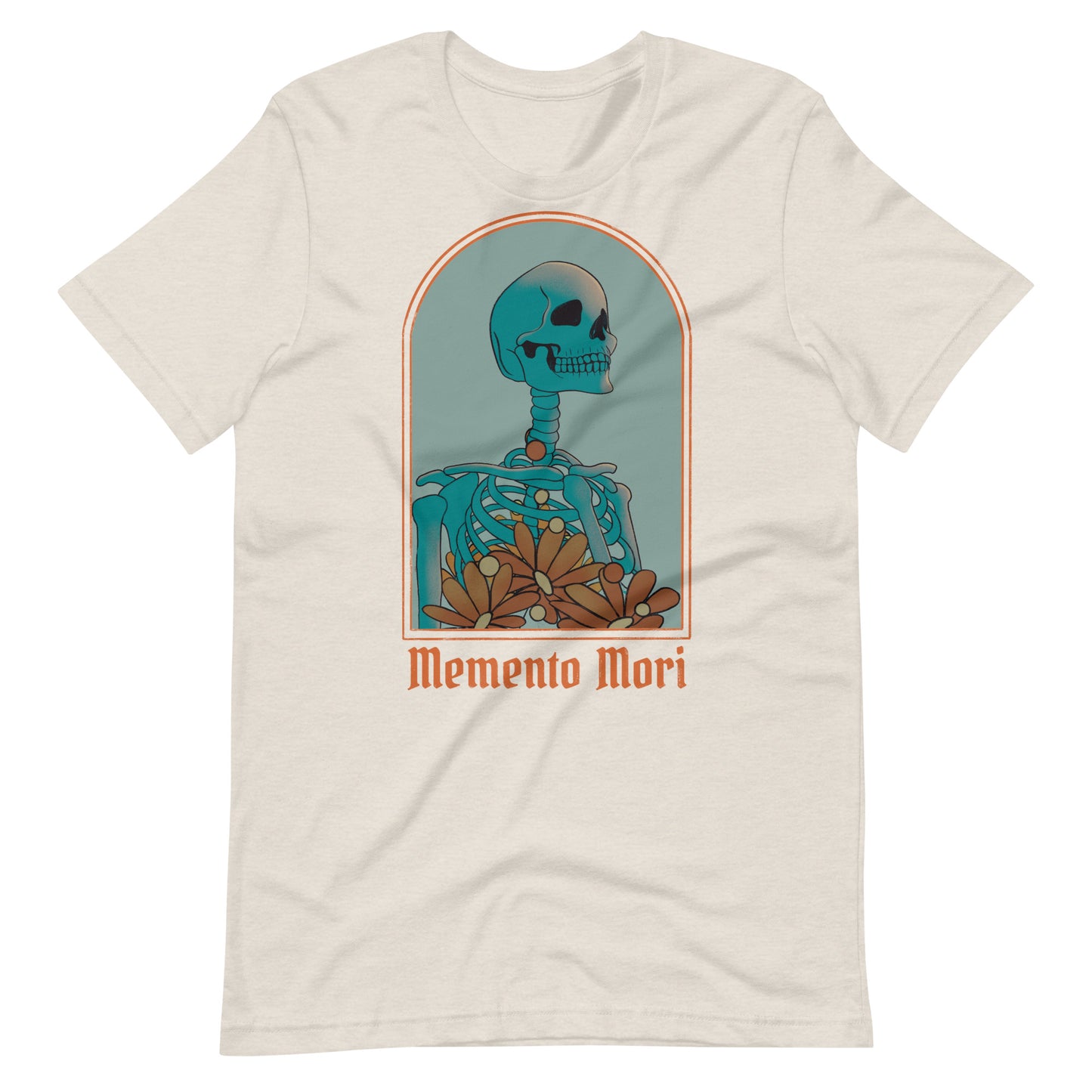 Memento Mori Stoic Skeleton Unisex t-shirt