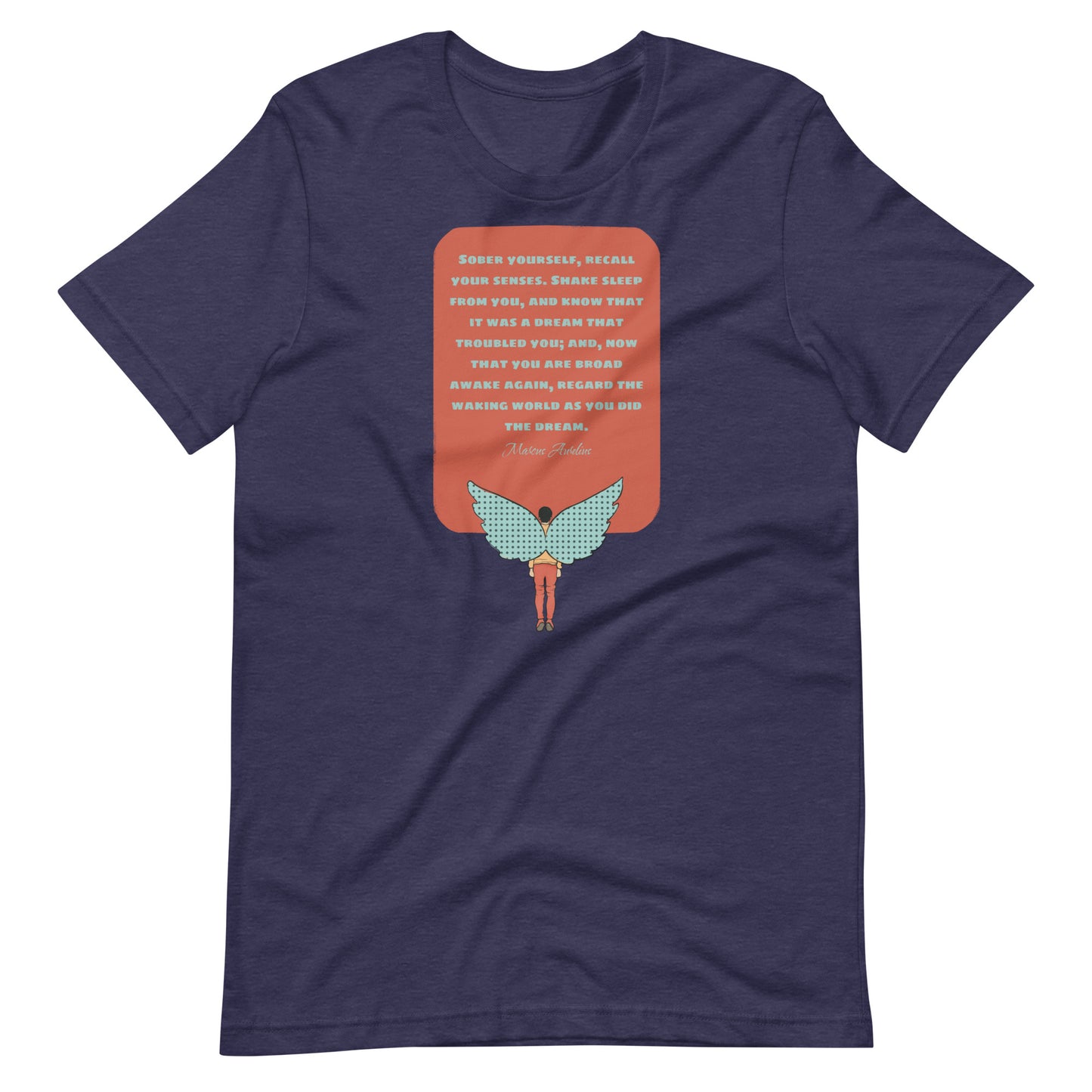 Marcus Aurelius Awakening Tee: Dream Perspective  Unisex t-shirt