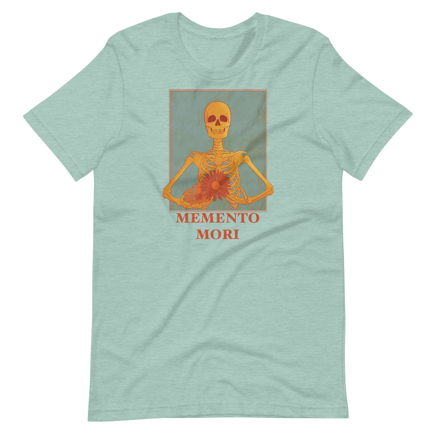 Skeleton Reflection Tee: Embrace Life with Memento Mori