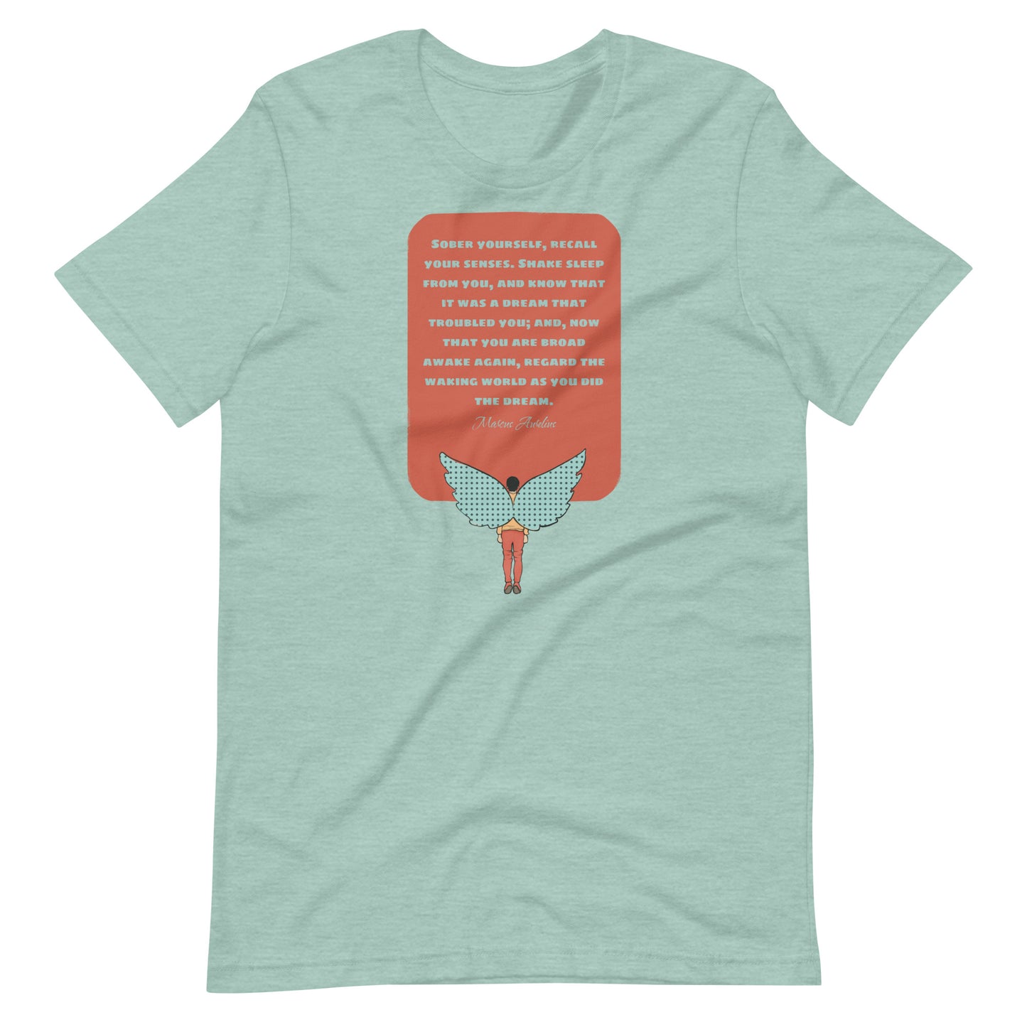 Marcus Aurelius Awakening Tee: Dream Perspective  Unisex t-shirt