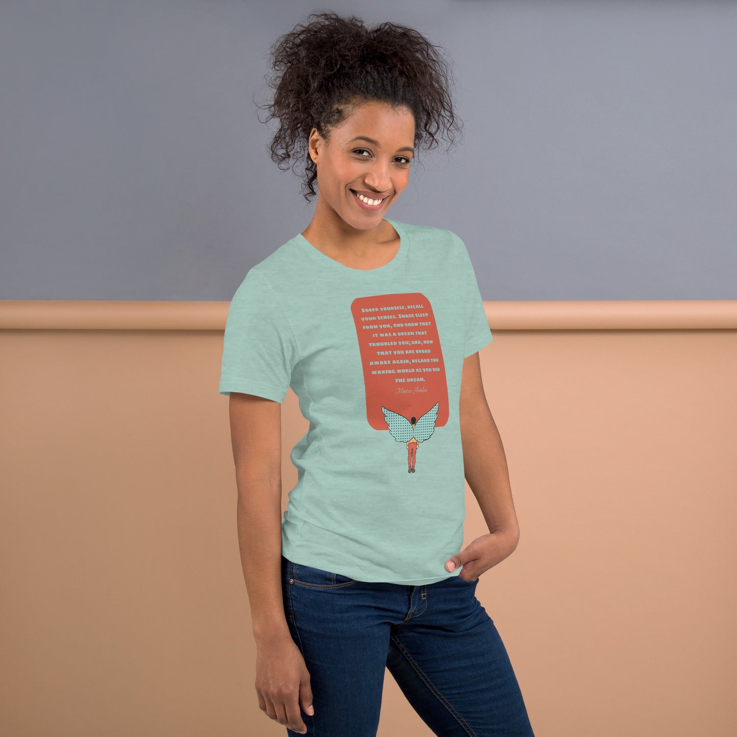 Marcus Aurelius Awakening Tee: Dream Perspective  Unisex t-shirt