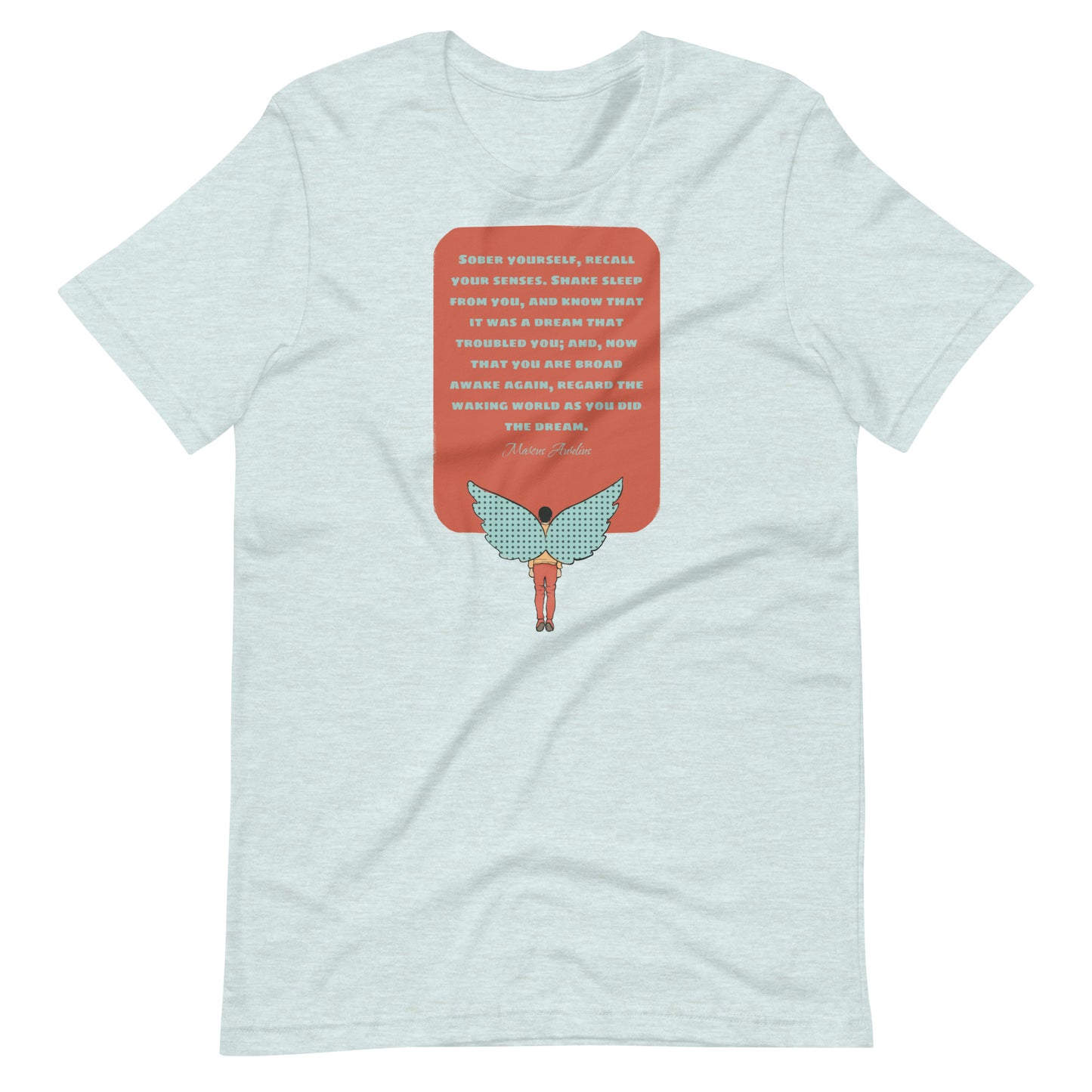 Marcus Aurelius Awakening Tee: Dream Perspective  Unisex t-shirt