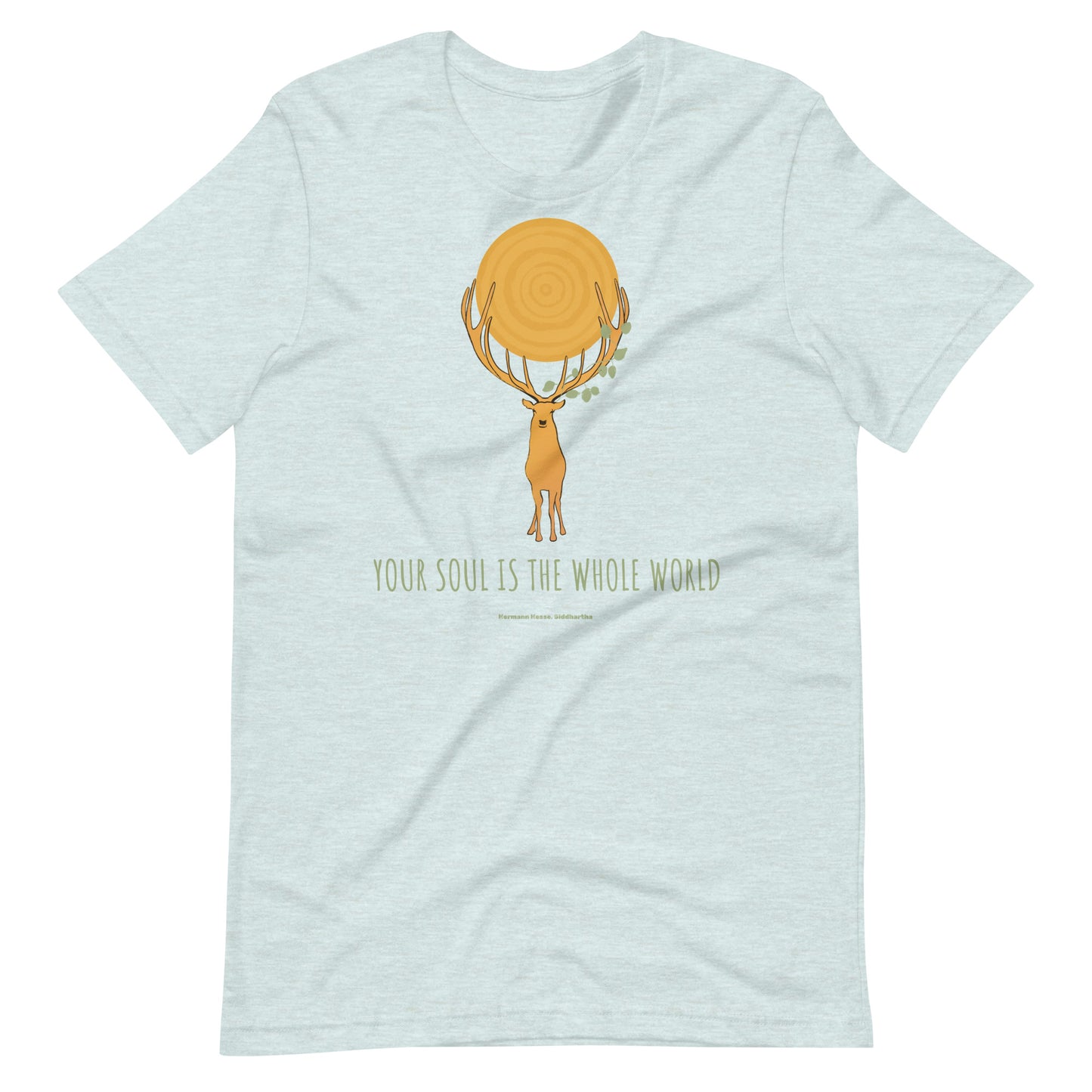 Your Soul, Your World - Hermann Hesse Inspired Unisex t-shirt