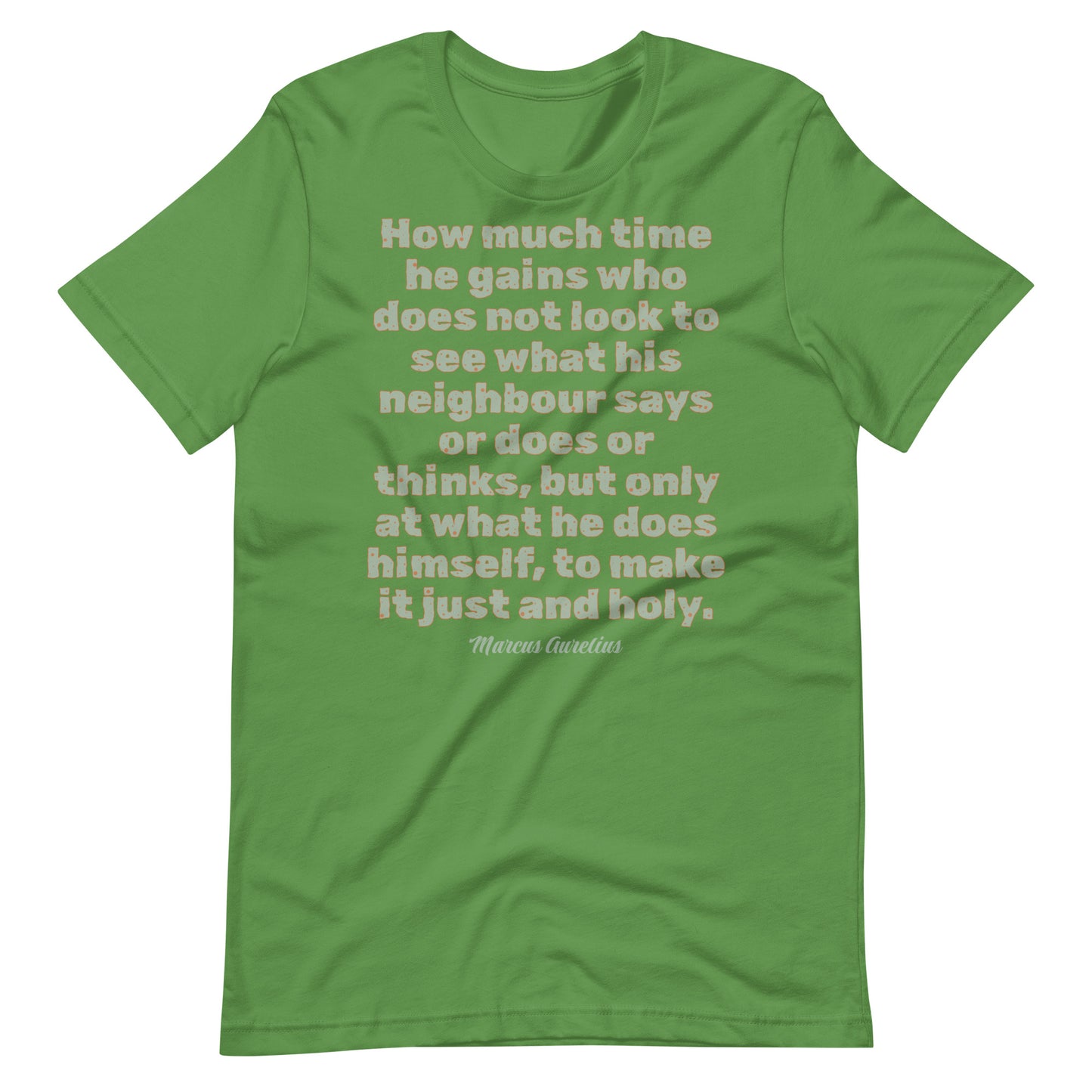 Marcus Aurelius Stoic Words Unisex t-shirt