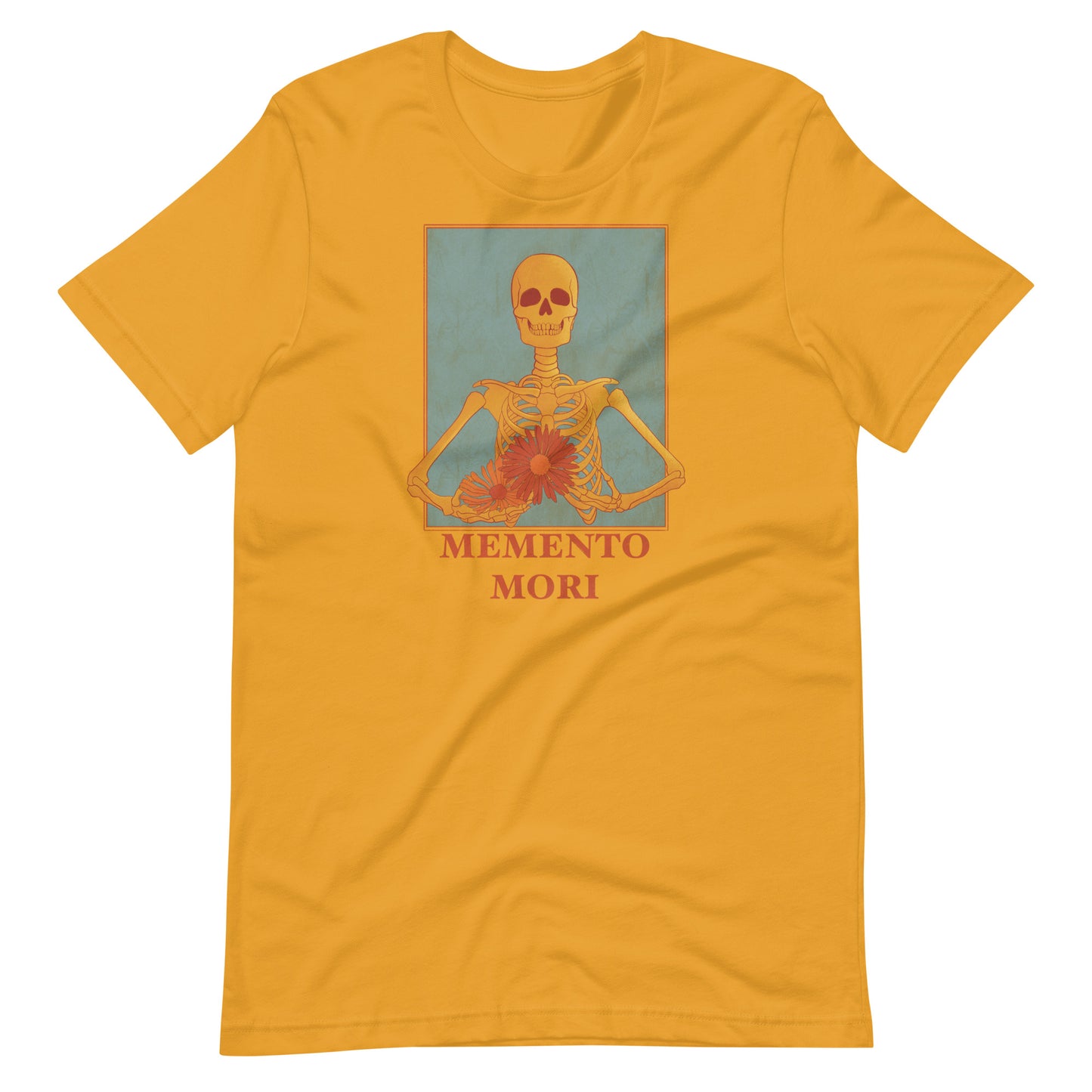 Skeleton Reflection Tee: Embrace Life with Memento Mori