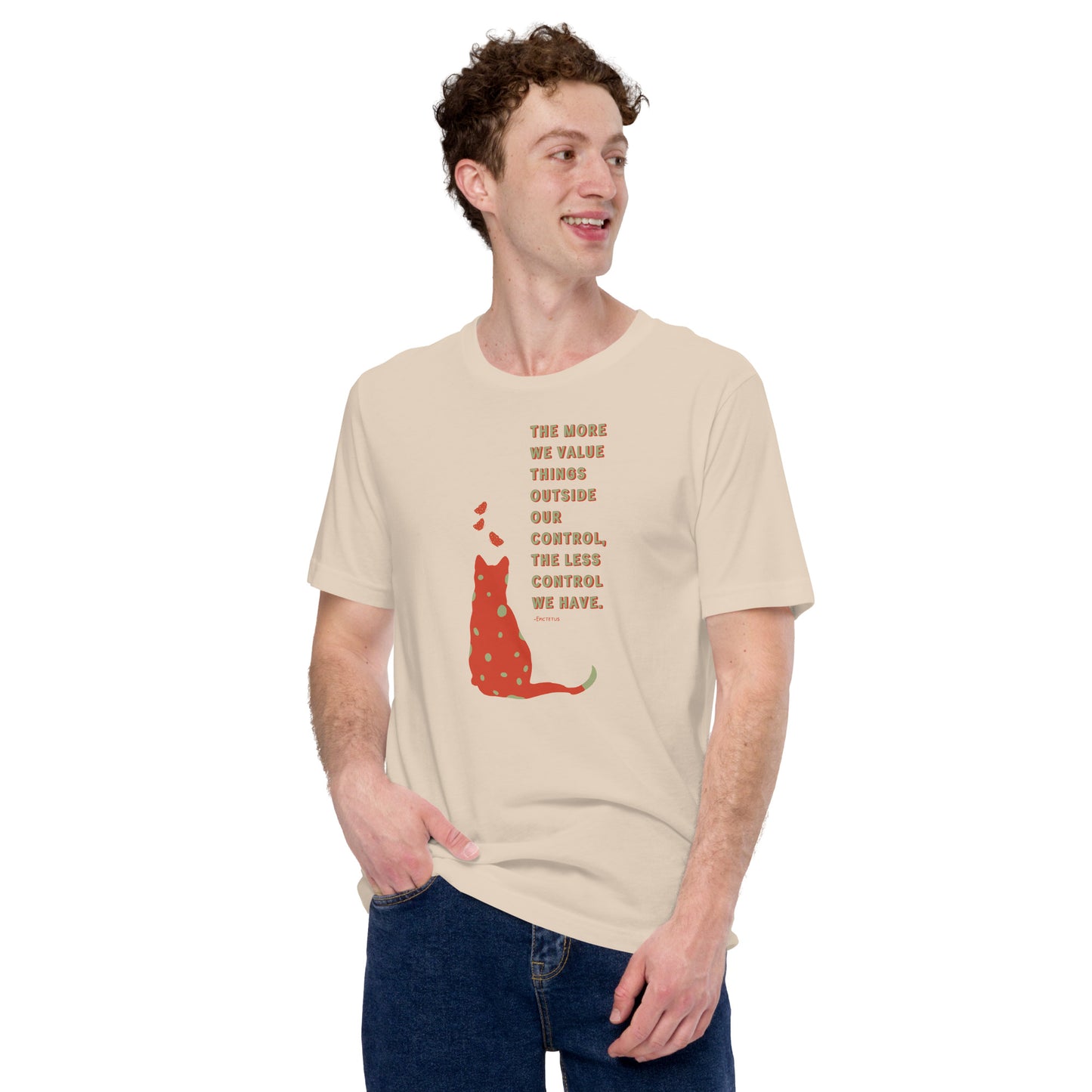 Stoic Serenity Tee: Epictetus Quote Unisex t-shirt