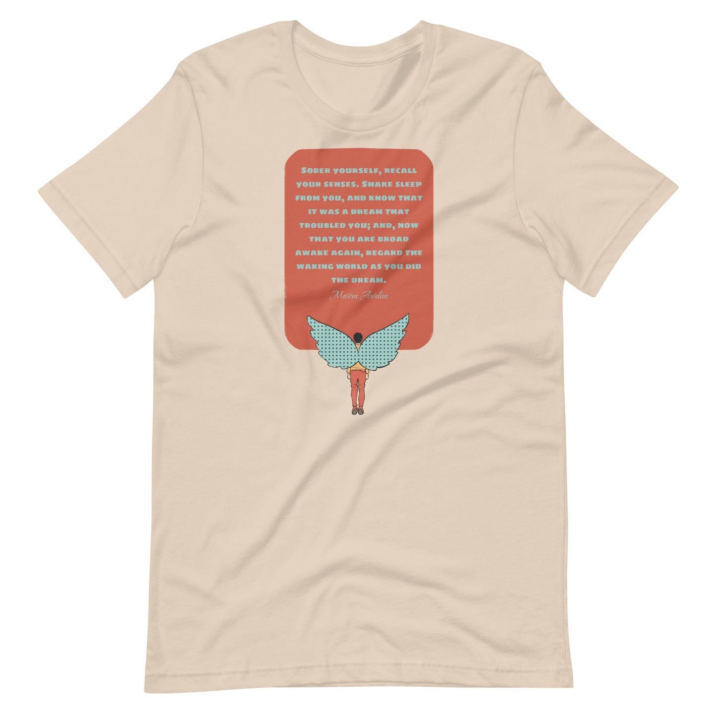 Marcus Aurelius Awakening Tee: Dream Perspective  Unisex t-shirt