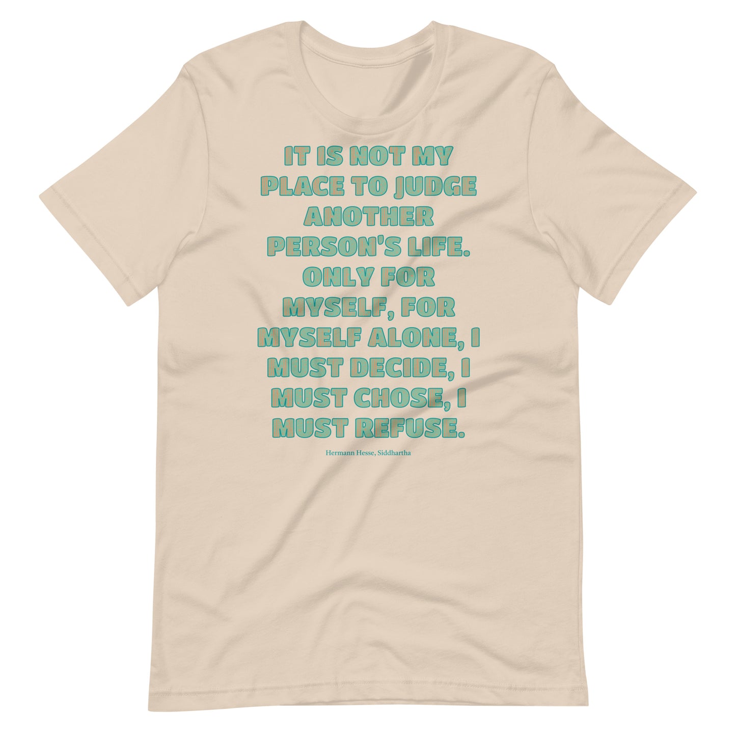 Hermann Hesse Quote Unisex t-shirt