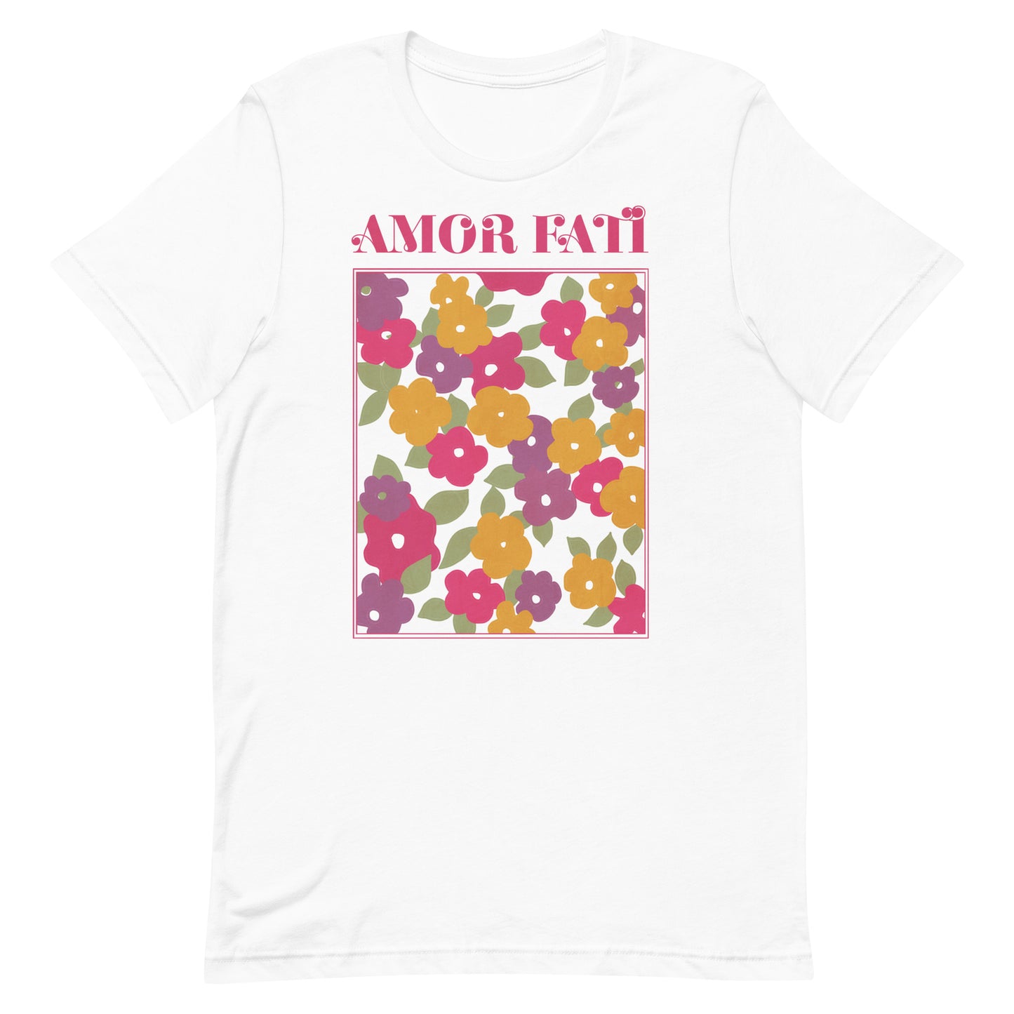 Amor Fati Floral T-shirt