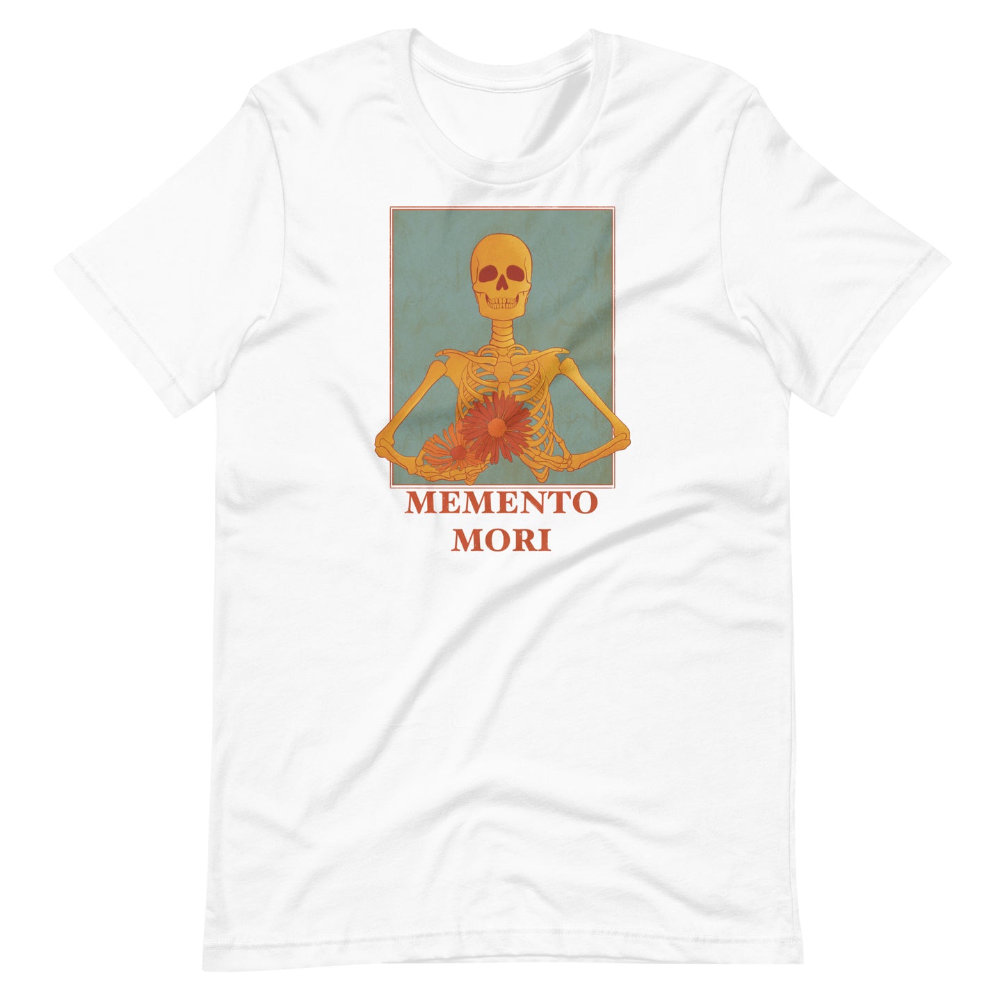 Skeleton Reflection Tee: Embrace Life with Memento Mori