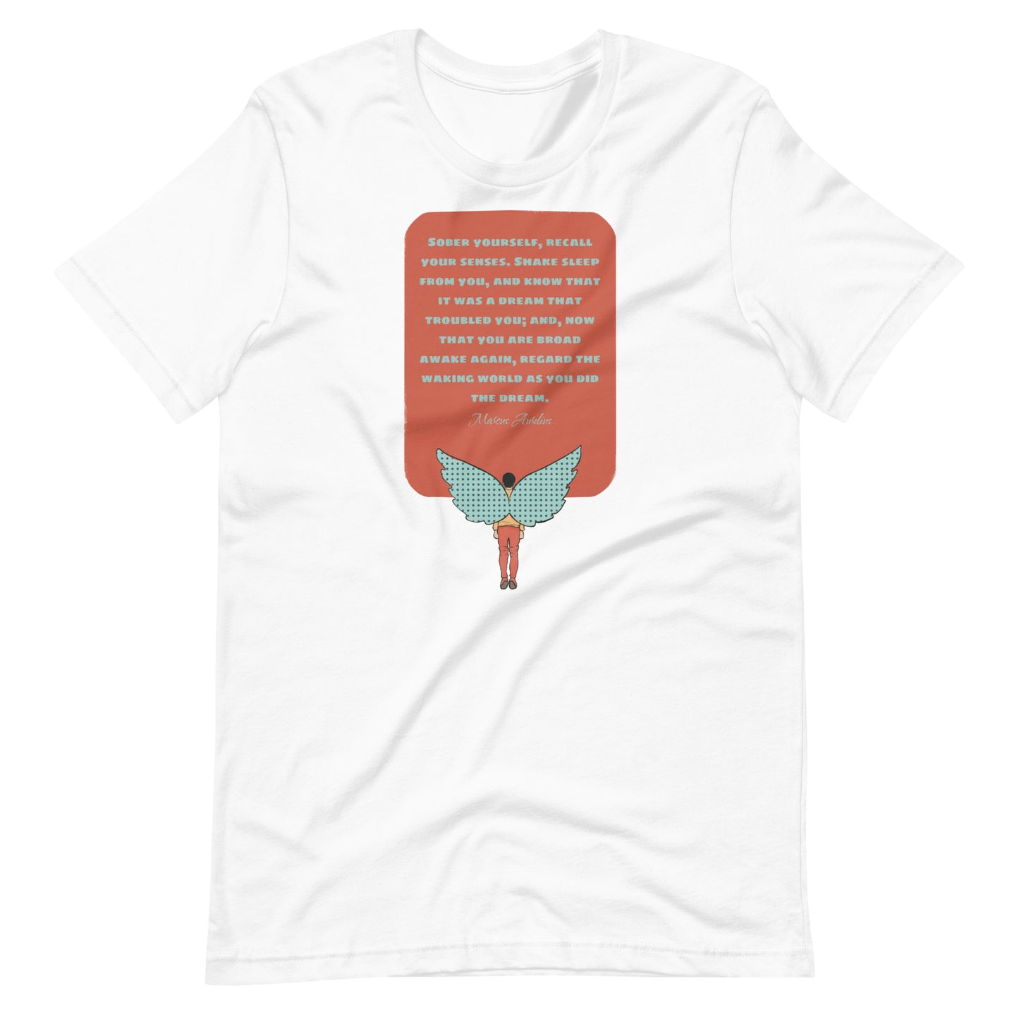 Marcus Aurelius Awakening Tee: Dream Perspective  Unisex t-shirt