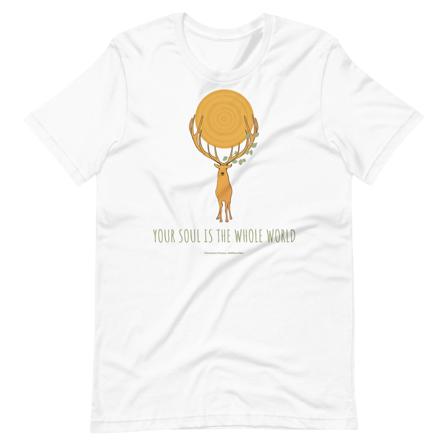 Your Soul, Your World - Hermann Hesse Inspired Unisex t-shirt