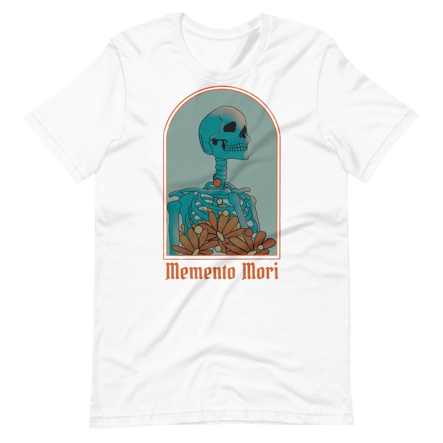 Memento Mori Stoic Skeleton Unisex t-shirt